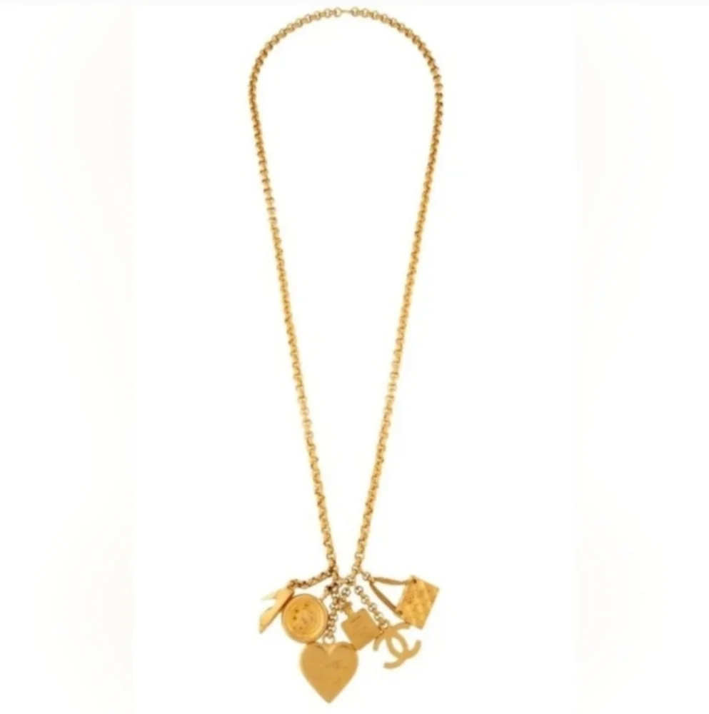 Authentic Chanel Lucky 7 Charm Necklace
